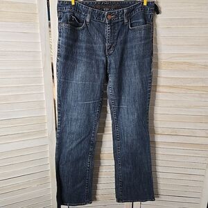 Eddie Bauer Boyfriend Jeans Women's 8R Blue Mid Rise Relaxed Fit Casual